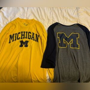 University of Michigan UofM Women’s shirts